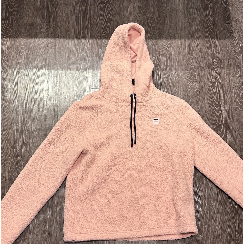Pink Fuzzy Hoodie